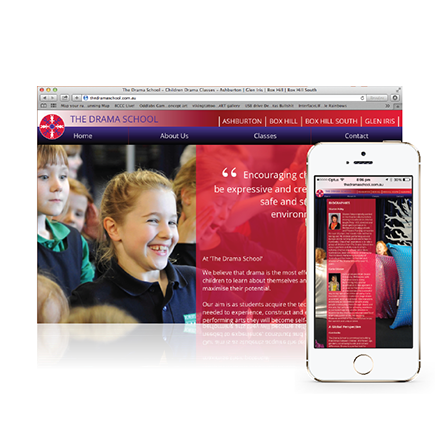 Web Design | The Drama School